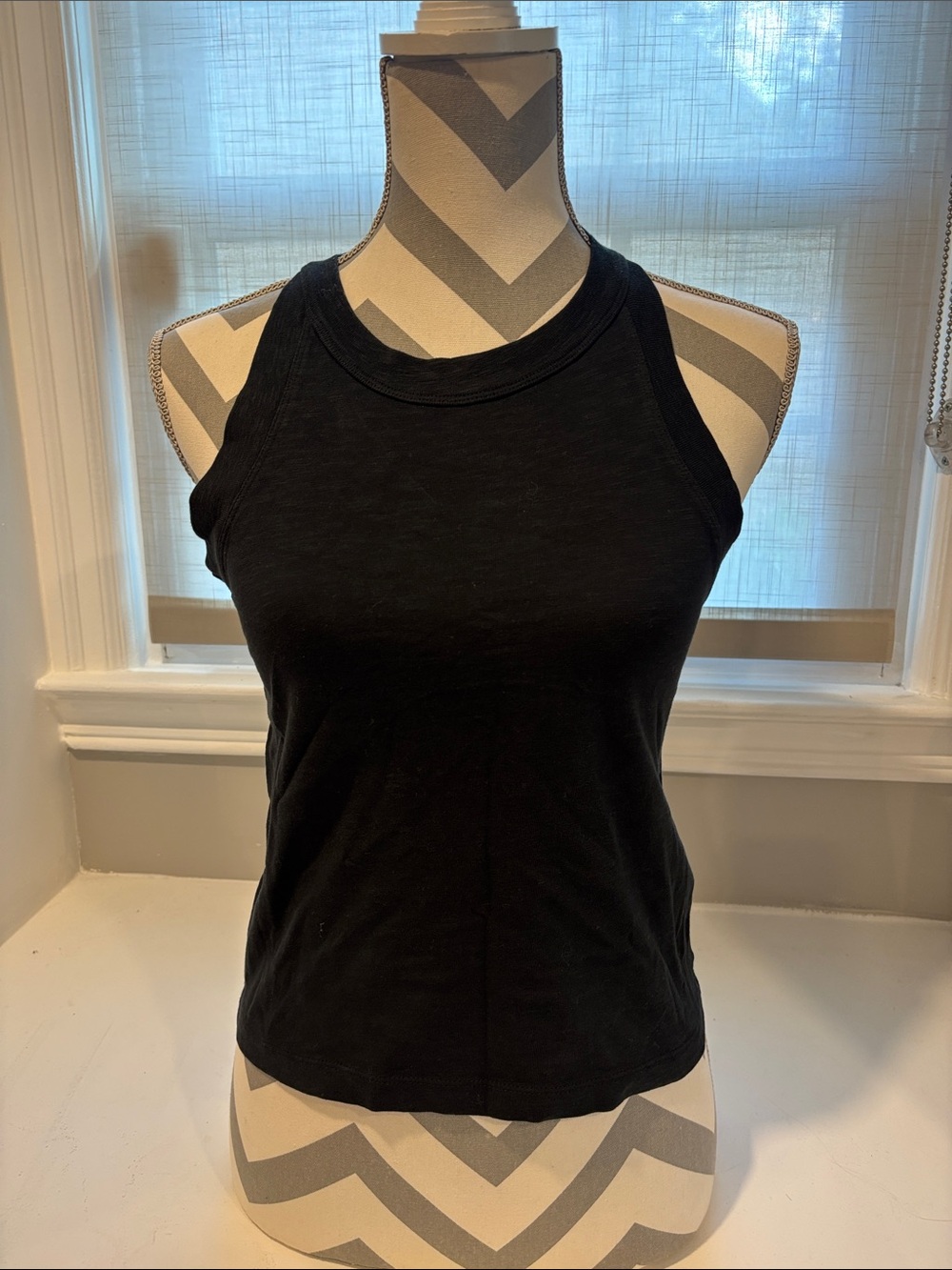 J. Crew Black Racerback Tank
